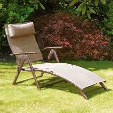 Transcontinental Outdoor Havana Bronze Sling Sunlounger Chaise Lounge Reclining Sun Lounger Sun Lounger Lounge Chair Outdoor