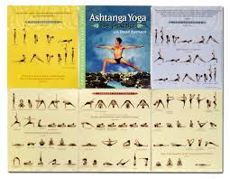 posters practice cards ashtanga yoga productions