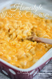 Homestyle Mac And Cheese Recette Recettes De Cuisine Nourriture Idee Recette