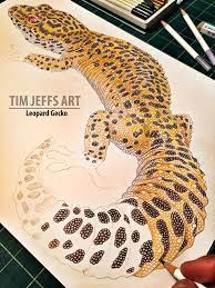 This is considered a blind technique. Wip 3 Leopard Gecko Endless Scales Almost Done Drawing This Amazing Lizard And Can T Even Imagine How Many Scales I H Gecko Art Lizard Drawing Leopard Gecko