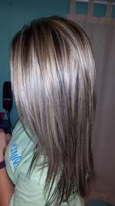 Dark Brown Hair With Silver Highlights Google Search Mykinglist Com Ha Brown Hair With Silver Highlights Brown Hair With Blonde Highlights Hair Highlights