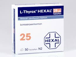 L Thyrox Hexal 25 Mikrogramm Tabletten Gelbe Liste