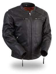 246 Men S Leather Riding Jacket Etsy Leather Jacket Men Vented Jacket Motorcycle Jacket