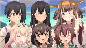 Kantai Collection Kongou Kancolle Kaga Kantai Collection Akagi Kancolle Yuudachi Kancolle Fubuki Kancolle Mutsuk Anime Kantai Collection Girl Drawing