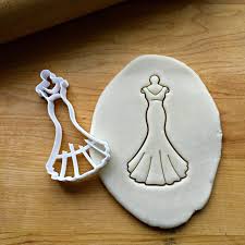 Wedding Dress On Hanger Cookie Cutter Multi Size Dishwasher Safe Available With Images Modest Wedding Dresses Wedding Dress Cookie Cutter Wedding Dresses Unique