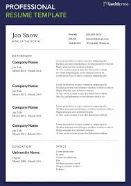 Find out what resume is the best that's why your resume layout needs to be as clear and scannable as it can. Resume Format 2019 Resume Template Resume Builder Resume Example