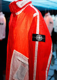 Stone Island Prototype Research Series 02 Made From Dyneema Red White Stone Island Clothing Stone Island Jacket Stone Island