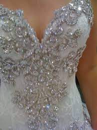 Blinged Out Wedding Dresses Ad Wedding Dress Usa Michigan Pnina Tornai Custom Bling Dres Wedding Dresses Beaded Wedding Dresses Dream Wedding Dresses