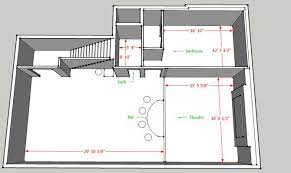19 inspiring basement blueprints photo primary objectives: Basement Layout Ideas Your Dream Home House Plans 141319