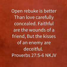 Today People Are So Sensitive That An Open Rebuke Is Seen As Criticism Most Folks Don T Know How To Accept Sisters In Christ Love Your Enemies Loving Someone