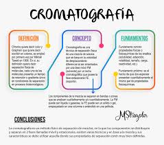 Cromatografia Definicion Concepto Y Fundamentos M Strempler Biotecnologia Definiciones Infografia