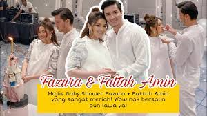 Bersama fazura dan fattah amin sila layari www.astroawani.com untuk berita selanjutnya. Wow Meriah Dan Mewah Baby Showerr Fazura Fattah Amin Youtube