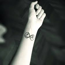 It is one of the cutest designs to have for a girl. Little Wrist Tattoo Of The Infinity Symbol With The