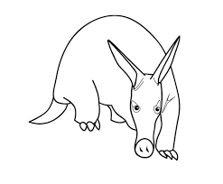 Aardvark coloring pages to print. A Funny Aardvark Coloring Page Free Printable Coloring Pages For Kids