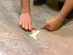 What does transition pieces look like when installed with vinyl flooring. How To Install Vinyl Flooring How Tos Diy