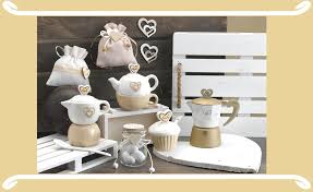 Acquista eleganti segnaposto per promessa di matrimonio in stile shabby chic a buon prezzo fatti di acquista segnaposto matrimonio economici ed originali per sposini con cuore, a simboleggiare. Bomboniera Segnaposto Matrimonio Brown 2019 Zuccheriera Teiera Tazza Caffettiera Macchina Caffe Barattolo Porta Spezie Barattolo Sale Pepe Profumatore Apribottiglia Elegante Utile Economica