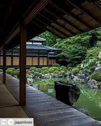 Rensta Repost Japanlives Via Renstapp Lokasi Kuil Chishaku In Kyoto Jepang Chishaku Zen Rock Garden Japanese Garden Japanese Restaurant Design