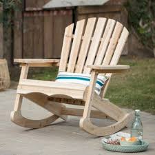 Shine Company Marina Porch Rocker Natural Walmart Com Adirondack Rocking Chair Rocking Chair Wooden Rocking Chairs