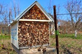 They do too much damage to our house, tree house and swing set each year for me to be on good terms with them. How To Build A Do It Yourself Bee House