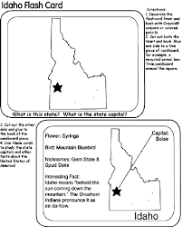A few boxes of crayons and a variety of coloring and activity pages can help keep kids from getting restless while thanksgiving dinner is cooking. Us State Flash Cards Idaho Coloring Page Crayola Com