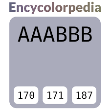 aaabbb Hex Color Code, RGB and Paints