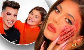 While james charles is still in the growing stages when it comes to his cosmetics company, he has already had plenty of success with the products he's released so far. Kylie Jenner And Makeup Artist James Charles Create Halloween Look Daily Mail Online