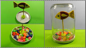Cómo hacer una pecera infantil con un frasco de cristal