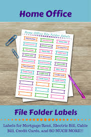 Home Office Labels Editable File Folder Labels Digital Download File Folder Labels Folder Labels Office Labels