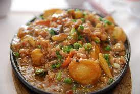 Sizzling Japanese Tofu With Minced Pork Cantonese Food Asian Recipes Indian Food Recipes