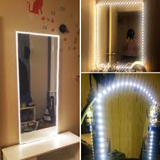 Usb Led Mirror Vanity Light Make Up Dressing Table Lamp Furniture Makeup Bathroom Cabinet 5v Hand Sweep Sensor Switch Led Strip Vanity Lights Aliexpress