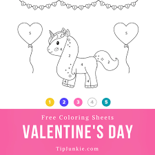 It will open up as a pdf file that you can print directly from your browser. 10 Free Valentine Coloring Pages Tip Junkie