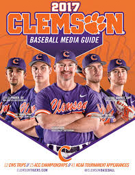 Maybe you would like to learn more about one of these? 2017 Clemson Baseball Media Guide By Clemson Tigers Issuu