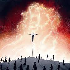 C d em a morte não te segurou e ele vivo está. Morreu Como Cordeiro Ressuscitou Como Leao Jesus Christ Art Jesus Pictures Jesus Painting