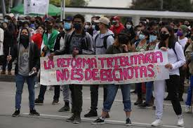 Anuncian paro nacional de trenes para mañana; Paro Nacional Iniciaron Las Manifestaciones En Bogota Este Jueves Infobae