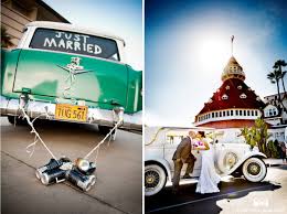 There's something so freeing about listening to the waves crash up onto the shore. Classic Car Wedding Photos Vintage Vehicles At Weddings