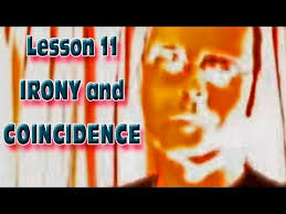 Learning English Lesson Eleven Irony And Coincidence Youtube