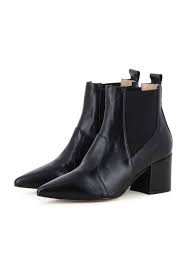 DARIANA women's ankle boots - smooth leather black - 33