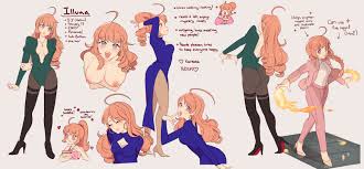 Character pose sheet