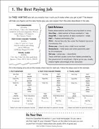 Math, english, science, social studies, spanish Math In The Real World Lessons Problems Worksheets For Life Money Skills