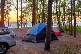 Part of my amazing family vacation. Twelvemile Beach Campground Pics Things To Do Nearby Pictured Rocks Camping Along Lake Superior Up Michigan Travel Blog Flashpacking America