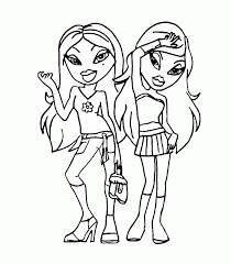 Kewpie is a brand of dolls and figurines that were conceived as comic strip characters by cartoonist rose o'neill. Bratz Coloring Book Coloring Home