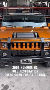 Image result for Fusion Orange 2007 Hummer