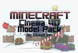 Never seen 5d skins in minecraft bedrock? Cinema 4d Minecraft Packs And Rigs Minecraft C4d Pack Transparent Png 1417x893 Free Download On Nicepng