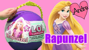 ¡disfruta juegos multijugador en línea! Lol Big Surprise Diy De Rapunzel Munecas Y Juguetes Con Andre Youtube