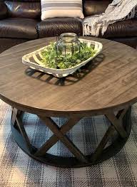 Sharzane Coffee Table Ashley Furniture Homestore In 2020 Round Coffee Table Living Room Coffee Table Farmhouse Circle Coffee Tables