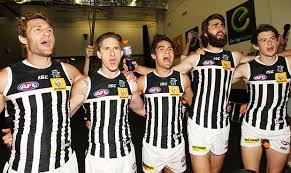 Edit@ lonely girl.yes, port adelaide magpies still play in the sanfl, and now that port power and port adelaide magpies are united as 1 club.port the team in teal are just a bunch of imposters. Twitter War Erupts As Port Accuses Pies Of Jumper Theft