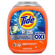 The potentially fatal tide pod challenge has become a dangerous viral trend. Tide Pods With Ultra Oxi He Laundry Detergent Pods 104 Count
