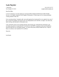 Maybe you would like to learn more about one of these? Direct Support Professional Cover Letter Examples Livecareer