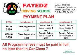 You can expect to pay around $50 to $180 for each driving lesson you take. How Much Do Driving Lessons Cost Fayedz Driving School Facebook