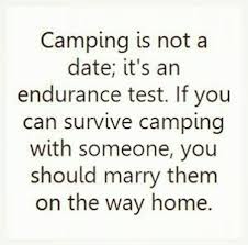 Watson decide to go on a camping trip. 30 Funny Camping Quotes Enkiquotes